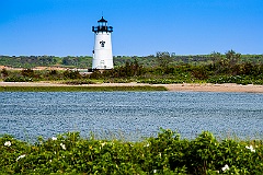 Edgartown Lighthouse on a Summer Day on Martha's Vineyard